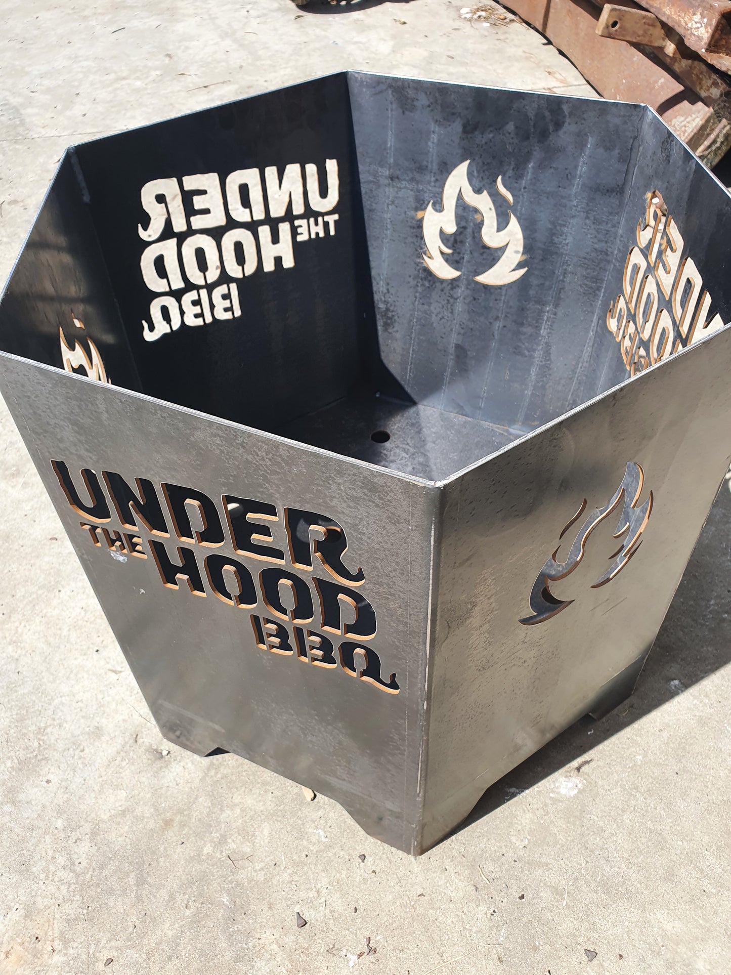 Custom Hexagon Braziers