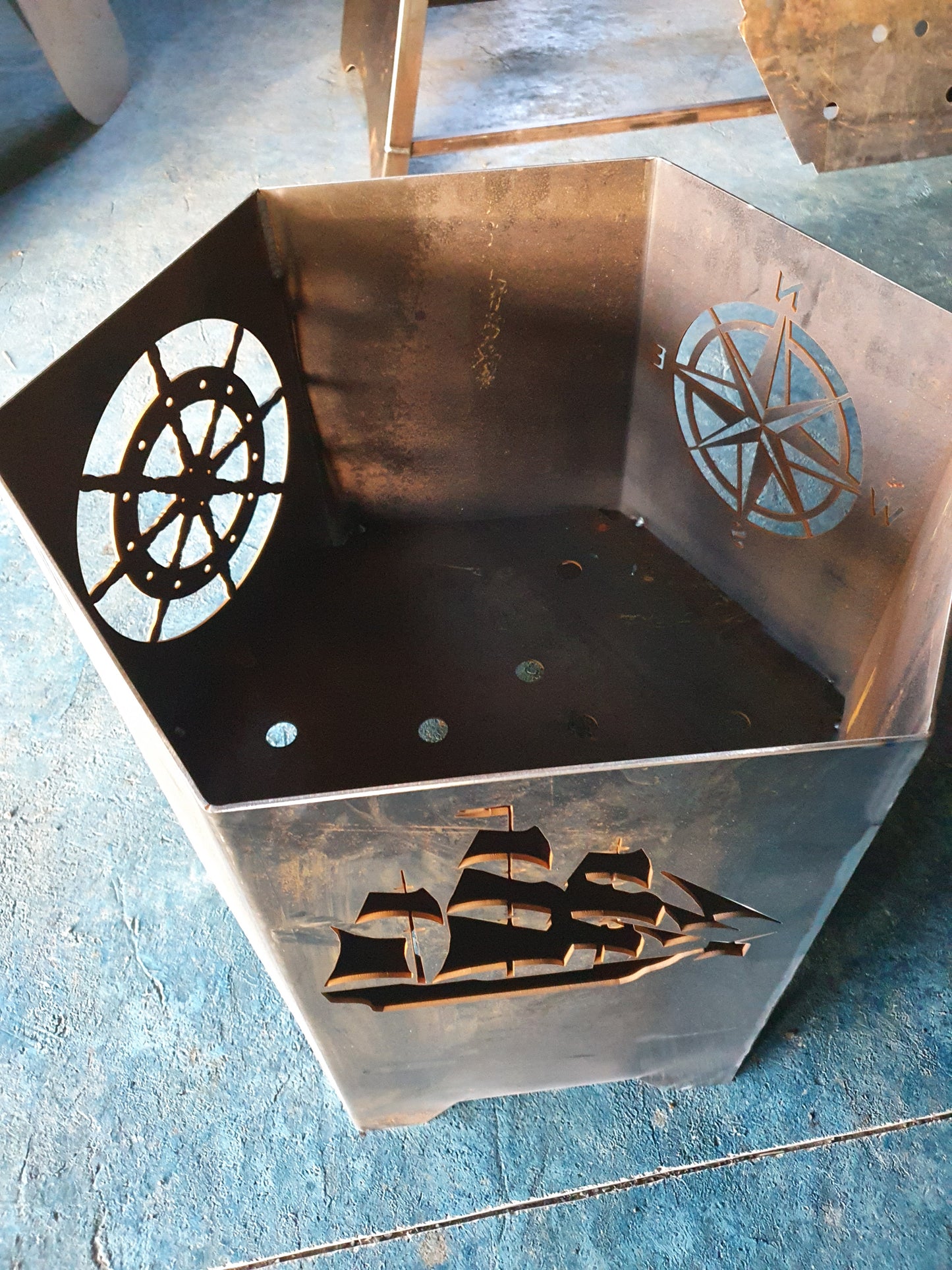 Custom Hexagon Braziers