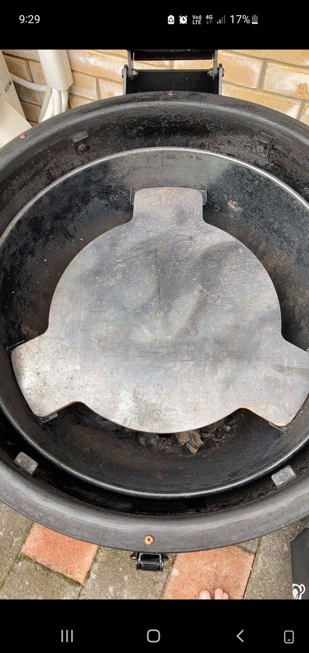 Akorn deflector plate